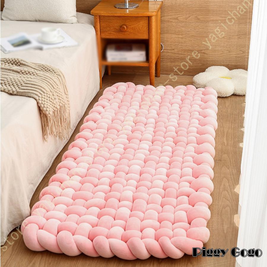 ごろ寝マット ごろ寝ョン 長い 座布団 ざぶとん 大きい 長方形 厚め おしゃれ 洗える 低反発 フョン トョン 長座布団