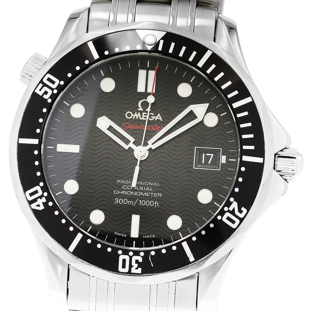 オメガ OMEGA 212.30.41.20.01.002 シーマスター300 デイト コーアクシャル 自動巻き メンズ _890480【中古】