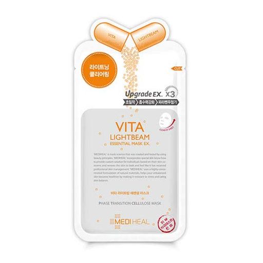 【正規品】メディヒール ビタ ライトビーム エッセンシャル マスク EX 10枚×3 / (MEDIHEAL VITA LIGHTBEAM ESSENTIAL MASK EX 10SHEET*3) 5,521円