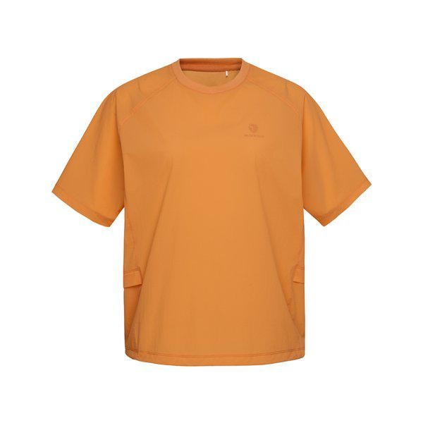 ブラックヤク 女性 エアロフレッシュA ポケット 半袖Tシャツ 2 ORANGE 1BYRTMV506OR