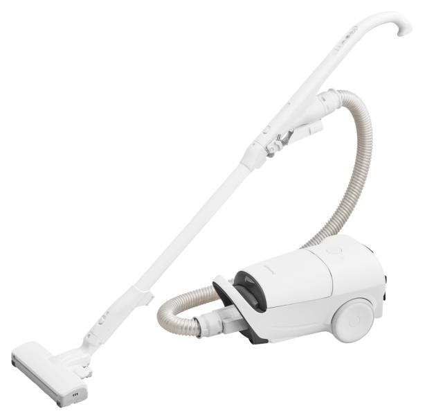 【MC-JP890K-W】MCJP890K-W　紙パック式クリーナー コード式 自走式パワーブラシ ホワイト【掃除機】