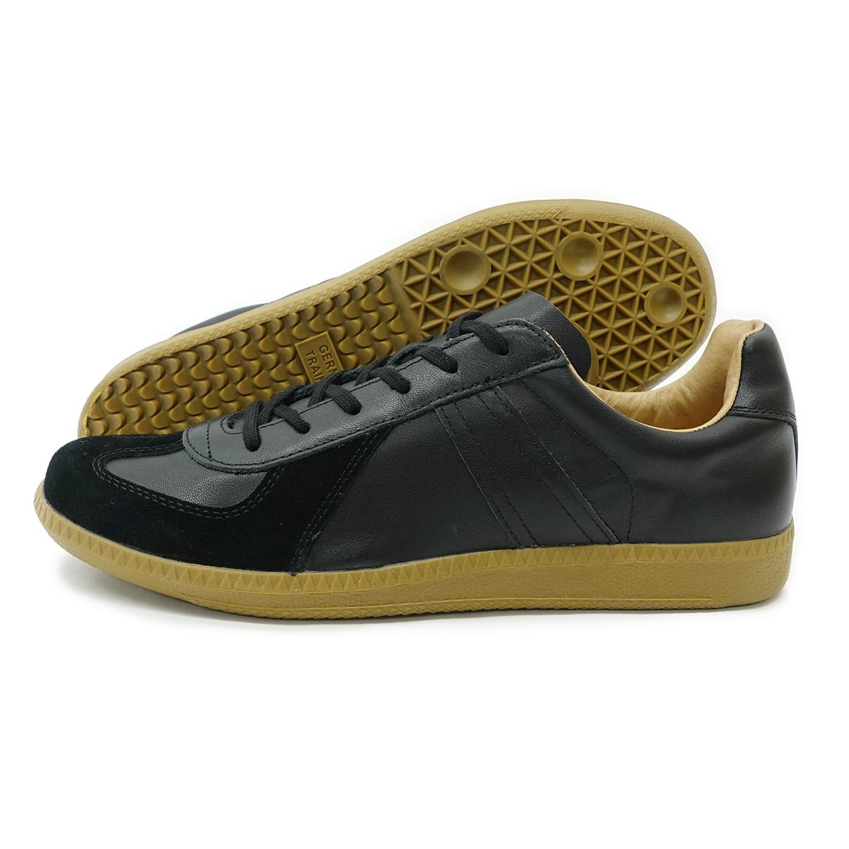 42700 GERMAN TRAINER REPRODUCTED EDITION MODEL ブラック 黒 カジュアルシューズ メンズ 靴