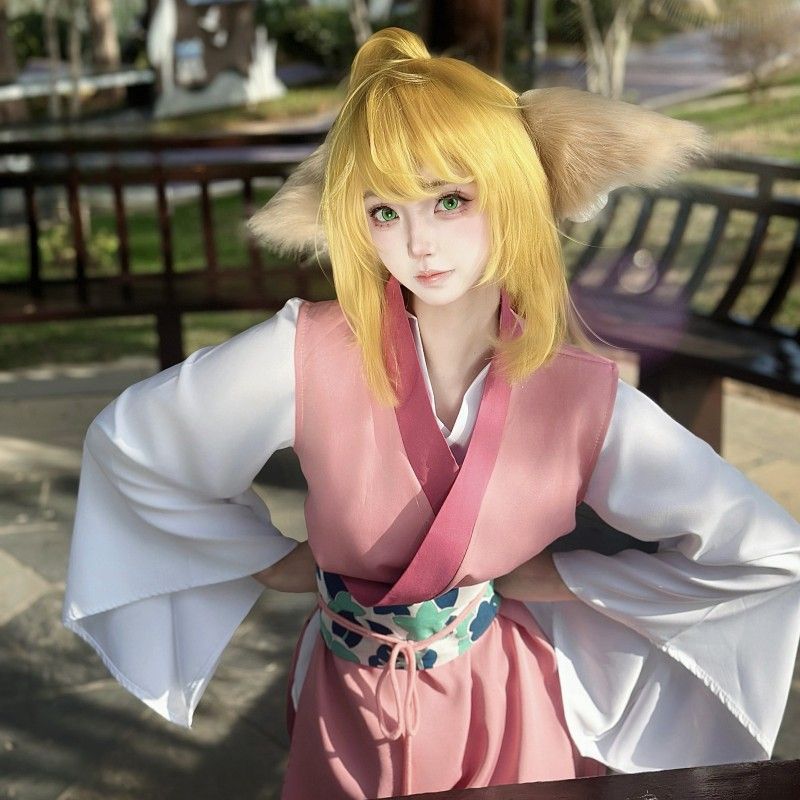 【3日出荷】縁結びの妖狐ちゃん 塗山スースー幼年期 コスプレ衣装フルセット 二次元