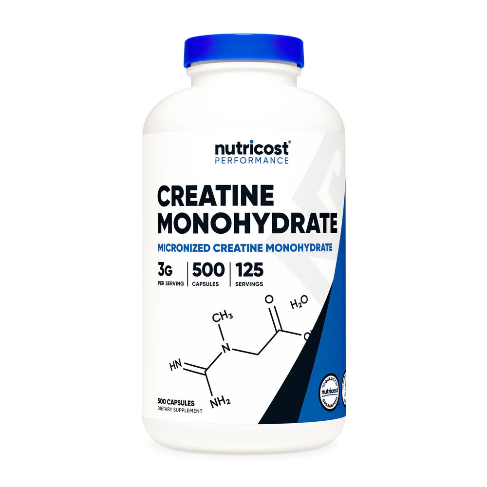 [USA] Nutricost ニュートリコストクレアチン モノハイドレート 750MG 500カプセル 10,500円
