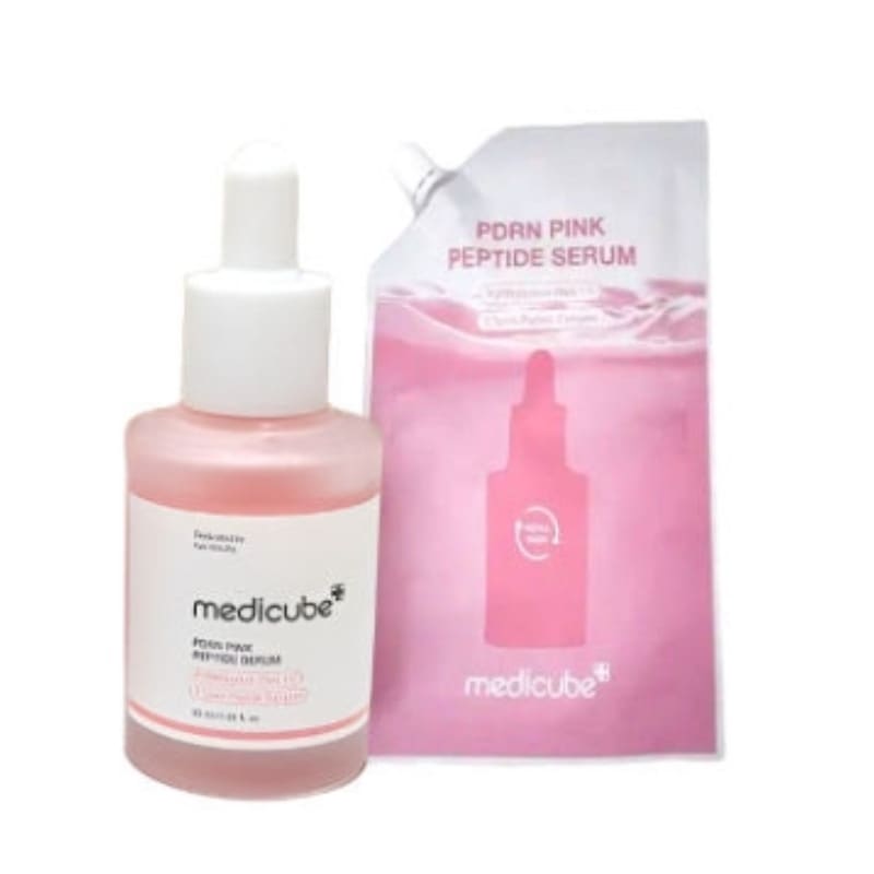 【PDRN×ペプチド集中ケア】 PDRNピンクペプチドアンプル 30ml＋リフィル50mlセット弾力・キメ・ツヤ集中美容液韓国スキンケアお得な詰め替え企画