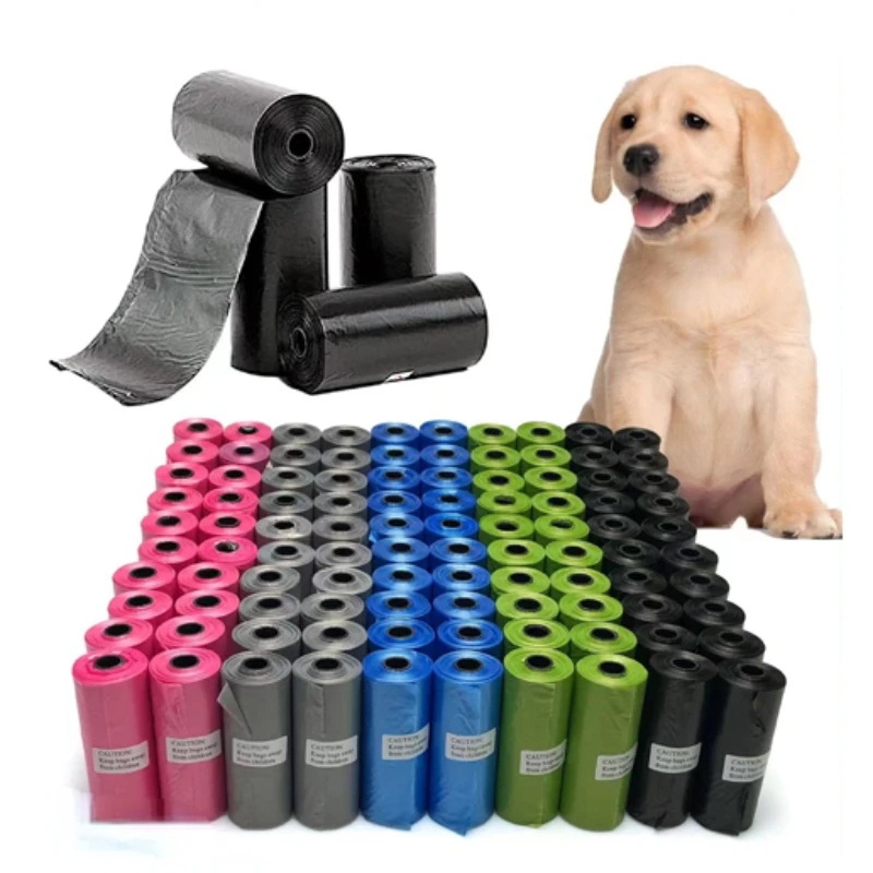 Pocop-犬のデザインが施された色とりどりのペットドッグバッグ ペット用品 150/300/600/900/1200バッグ