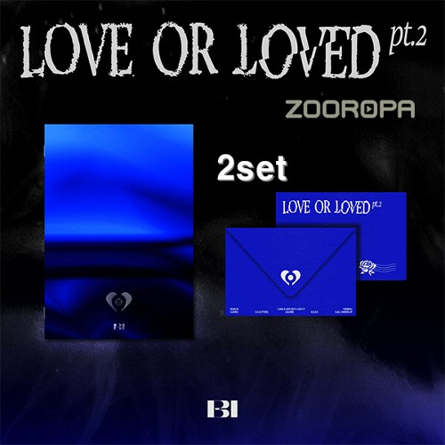[Photobook ASIA Letter] 비아이 B.I Love or Loved Part 2KPOP CD