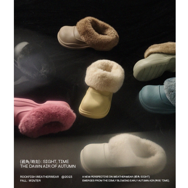 HAYDEN FUR COLLAR CLOG - 7color 冬クロックス