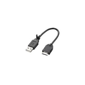 （まとめ）エレコム 携帯電話用USBデータ転送・充電ケーブル MPA-BTCFUSB／BK(×5セット)