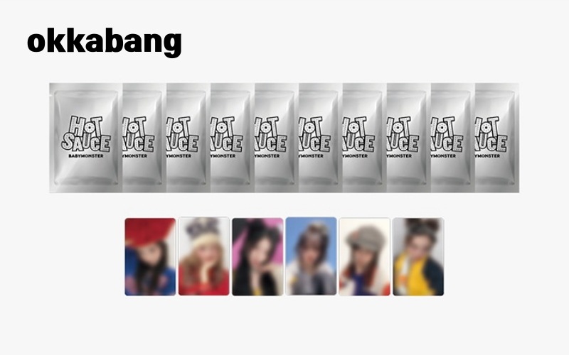 [HOTSAUCE] BABYMONSTER TRADING PHOTOCARD BULK PACK