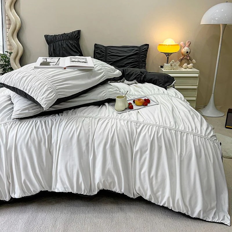 韓国ファッション 布団カバー 掛け布団カバー 布団カバーセット ベッドカバー ベッド シングル 敷きパッド 布団カバー ダブル