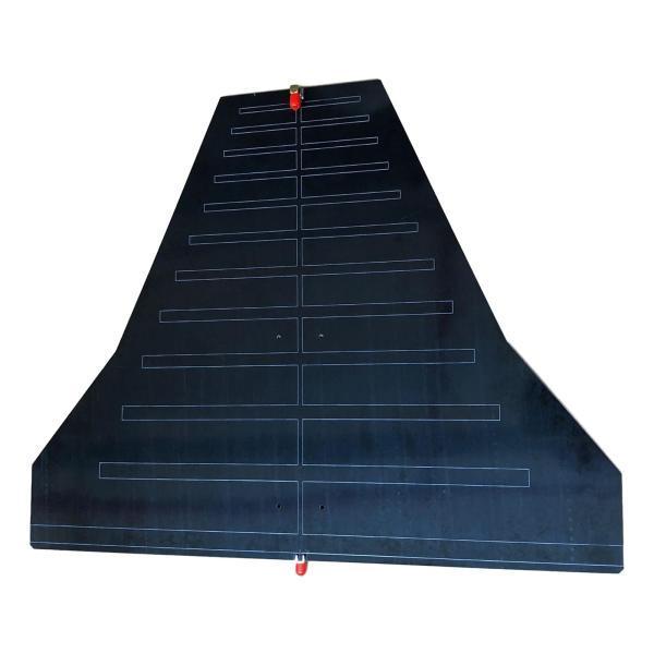 ブロードバンドアンテナEMCEmi290M-1.1Gダブルコネクタ330x432mmブラック