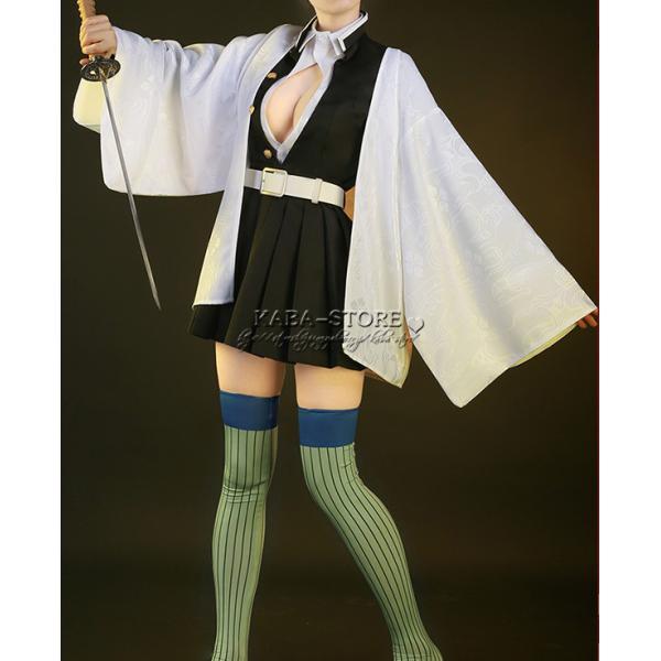 【品質良い 大好評中】迅速な出荷大人気N0.1 甘露寺蜜璃 コスプレ衣装 ウィッグ 靴 cosコスチューム イベント アニメ ハロウィン仮装 変装