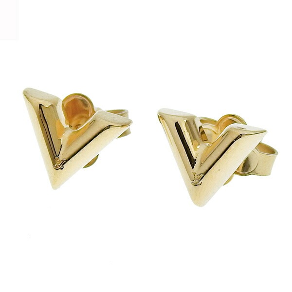 ルイヴィトン アクセサリー レディース ピアス ゴールド スタッズ イヤリングエセンシャル V M68153 LOUIS VUITTON