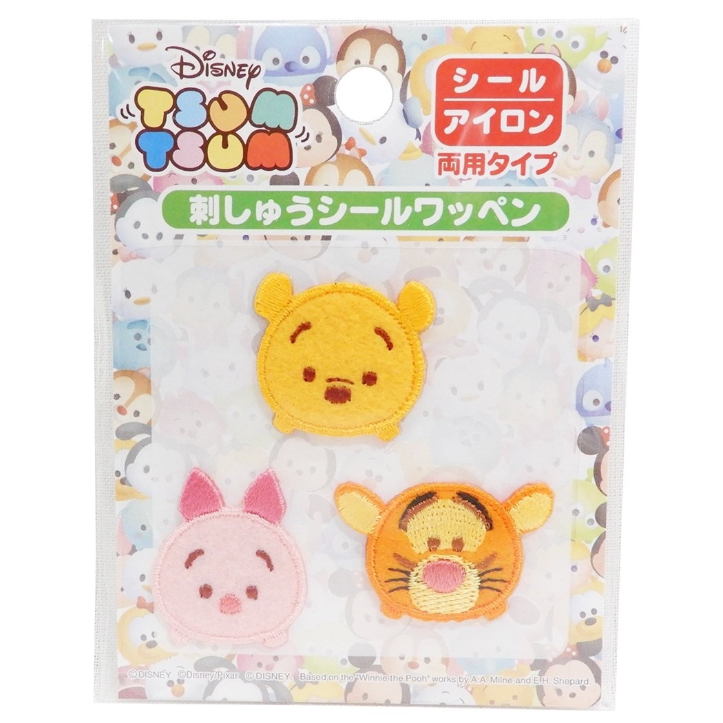 ランキング22 パイオニア ディズニー プー ティガー ピグレット ミニアイロンパッチ3個セット ワッペン ディズニーツムツム 入園入学準備雑貨 メール便可シネマコレクション キャラクターグッズ通販 手芸用品 その他 Www Crispie Co Uk