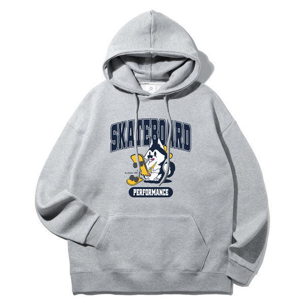 ハスキー オーバーフィット フードTシャツ AVH853 (2 COLOR) 5,805円