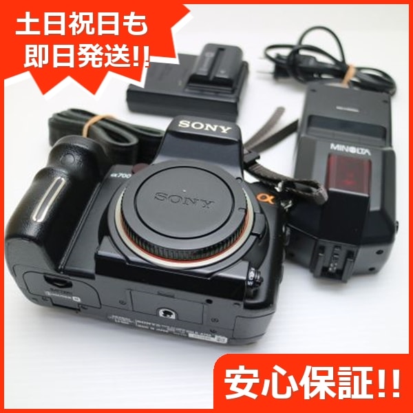 良品α700 DSLR-A700 ブラック ボディ SONY デジタル一眼 18
