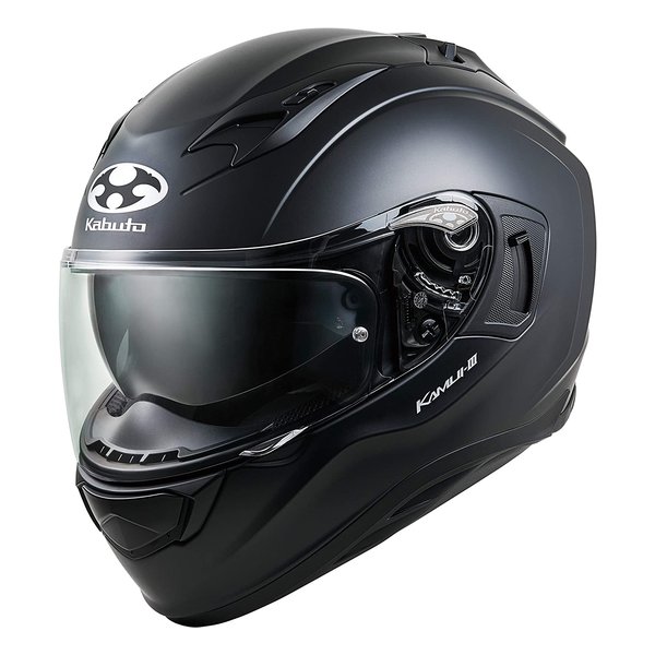 バイクヘルメット フルフェイス KAMUI-III カムイ3 フラットブラック Sサイズ KAMUI3FBKS