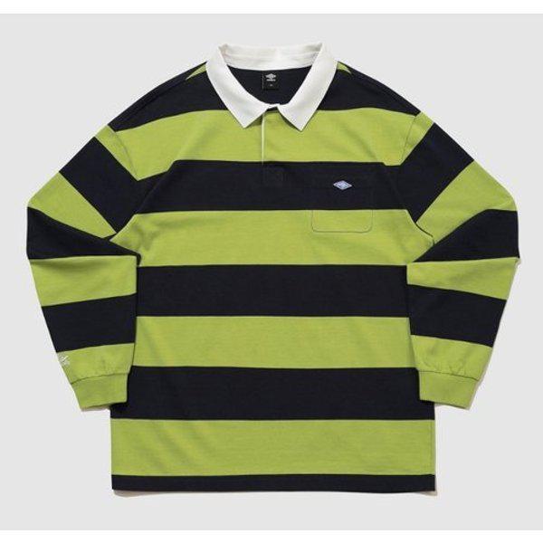 HBL ロイヤルカレッジ カラーブロック ラグビーカラー 長袖Tシャツ B1 UQ321CRL9...