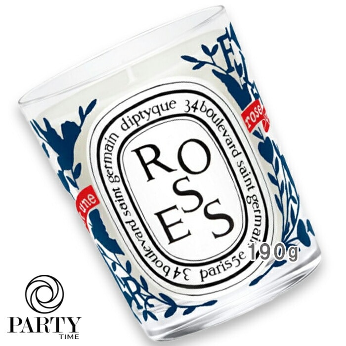 diptyque(ディプティック) 【数量限定】限定版 クラシック キャンドル ローズ 190g 2026年1月27日より順次発送