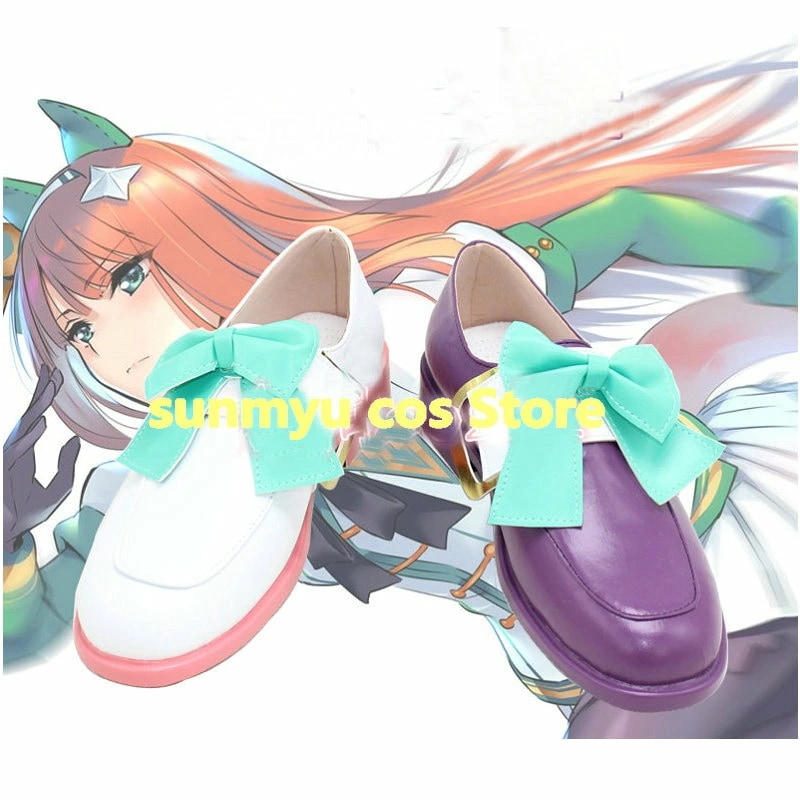 ウマ娘 プリティーダービー サイレンススズカ ブーツ　オーダーサイズ　 コスプレ靴