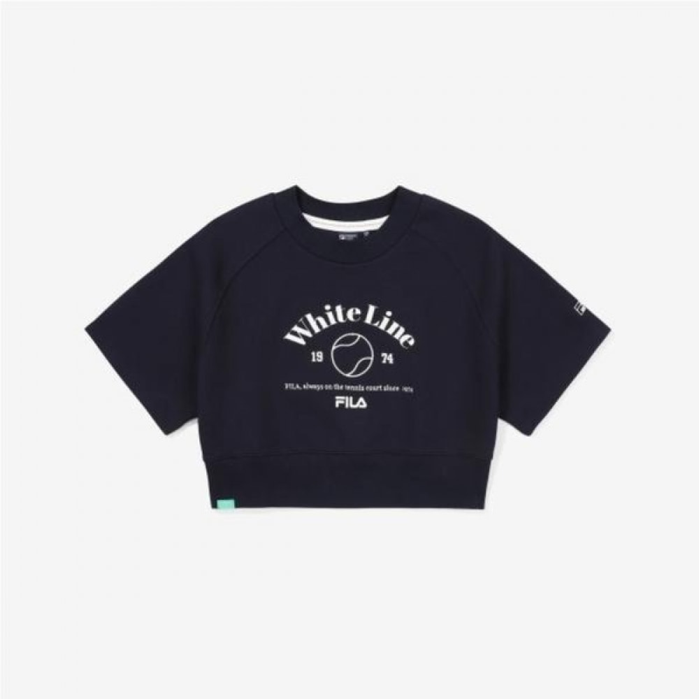 フィラ レディース テニス ライフ 半袖 スウェット FS2POF2361F