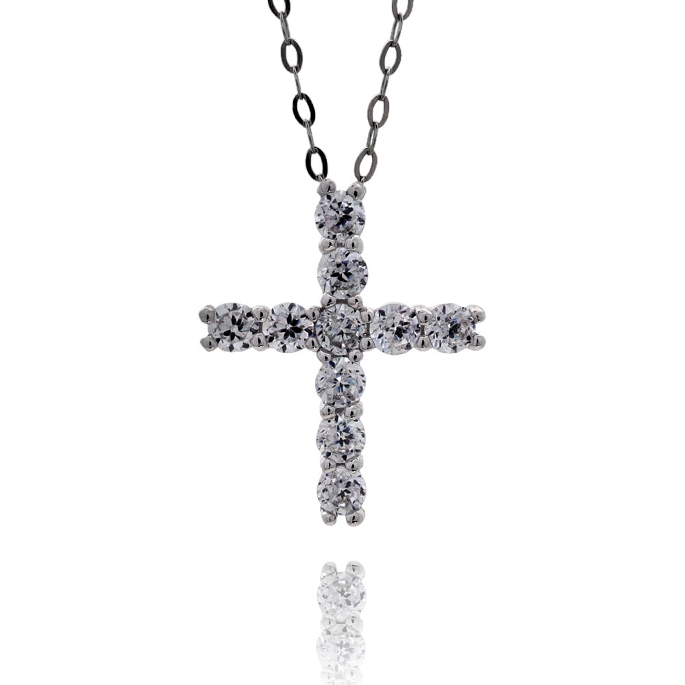 S925 クロス 聖 十字架 ネックレス [fhns033-silver] 5,732円