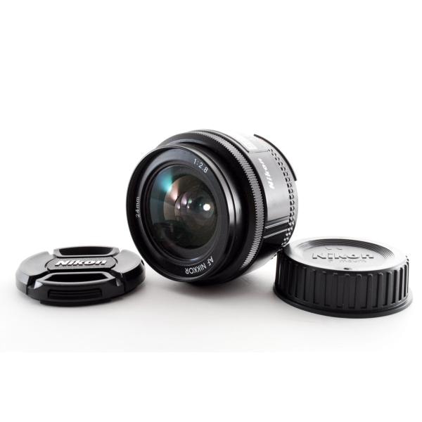【中古】ニコン Nikon AF NIKKOR 24mm f/2.8 美品