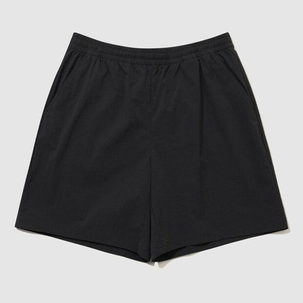 [] ユニ ストレッチ タスラン 4.5部丈 ショートパンツ BLK / QR223LHP41