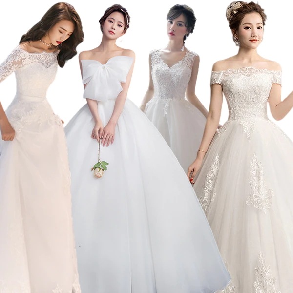 【送料無料】ウエディングドレス白 ウェディング結婚式二次会 半袖 長袖ドレス ワンピース 前撮り Aライン マーメイド 花嫁ロングドレスお呼ばれ ワンピース パーティードレス 花嫁ロングドレス 結婚式