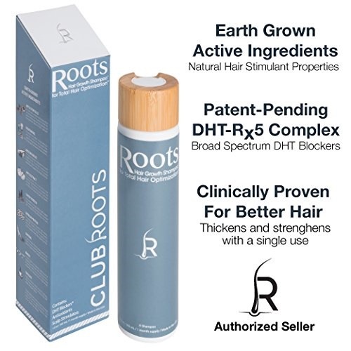 [sb]Roots Shampoo Hair Growth Stimulating Shampoo with DHT Blocker， Biotin， Caffeine[USA]