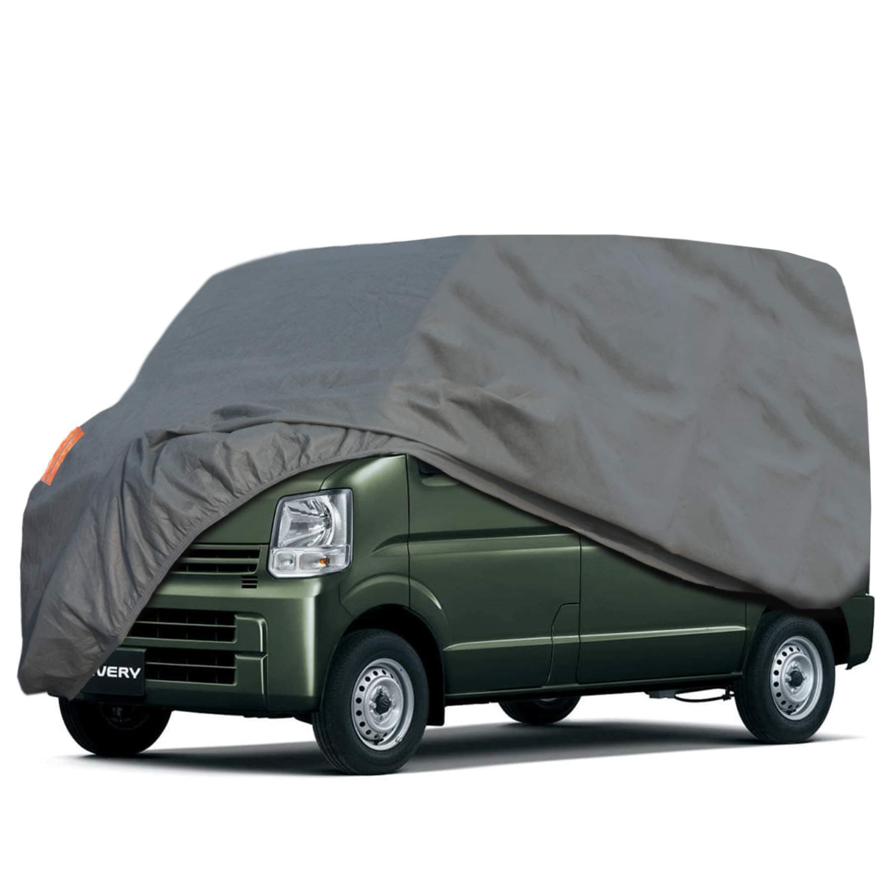 自動車ボディーカバー SUV 4層構造 裏起毛タイプ 自動車カバー 車体カバー 黄砂 対策 防水防塵防輻射紫外線 カーカバー SUV 対応 汎用 サイズ (軽自动車プラス：365*165*195CM)