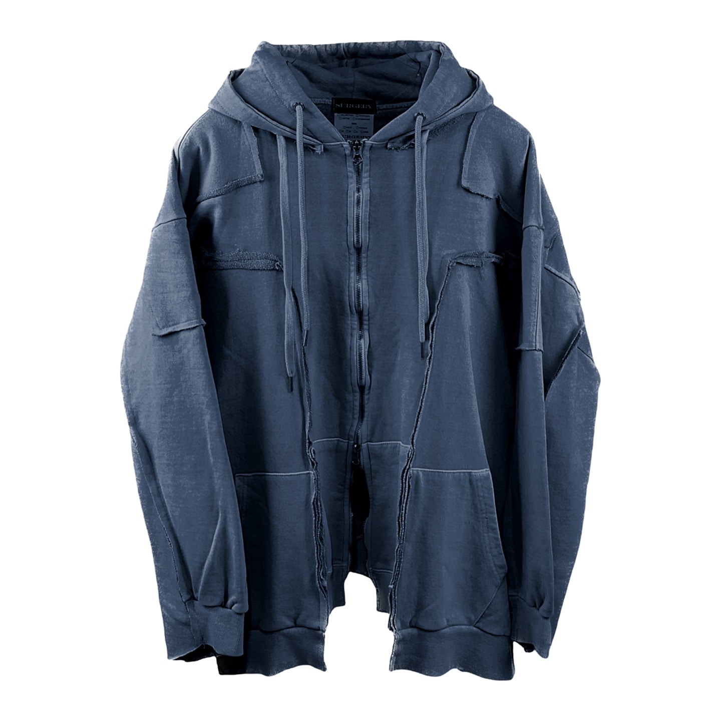 surgery remake over pigment hood jacket 工場 直営 店