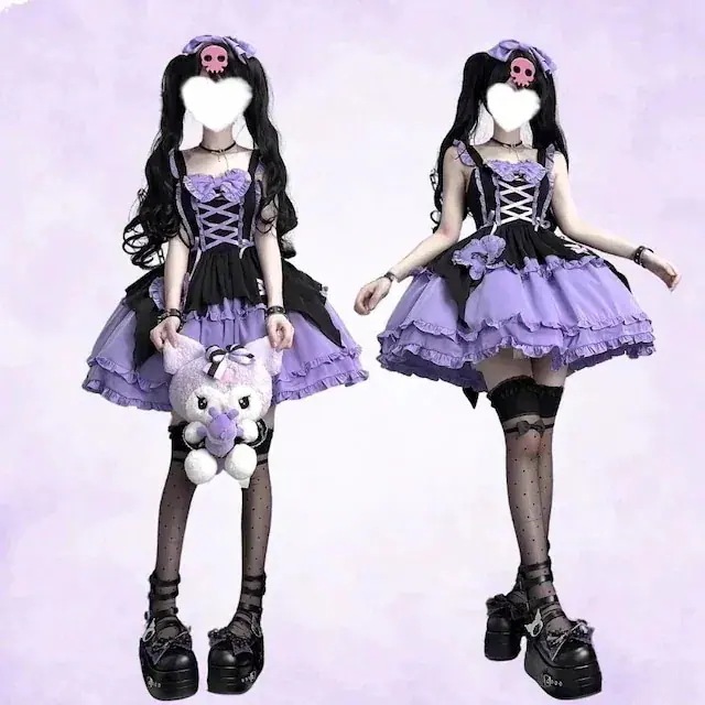 2点 セットアップヘアピン付属 ワンピース スカート ハロウィン付け袖 大人チャイナ 仮装 コスム服 衣装 ガーリー 甘め 学園祭 文化祭 ファッション系 レディース セク