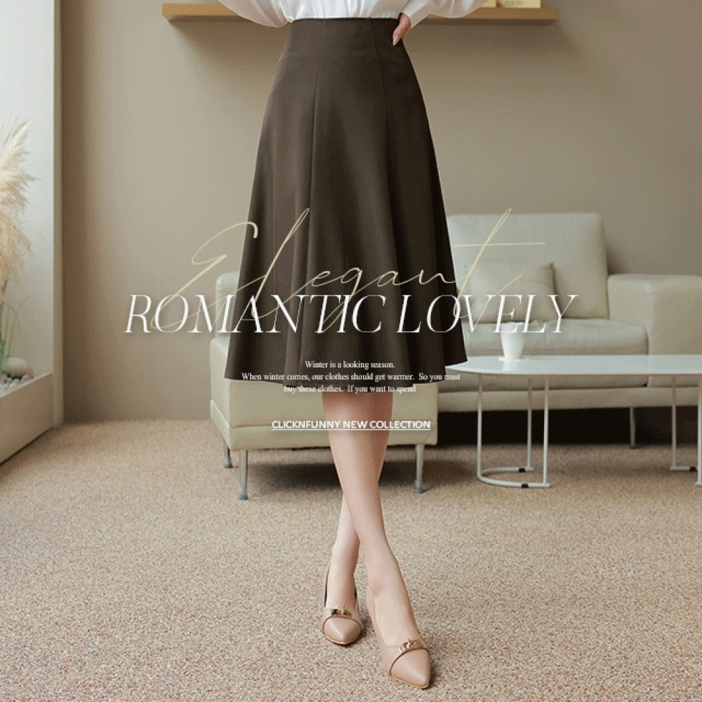 クリック&ファニールイ R. フレアスカート [SMLサイズ]