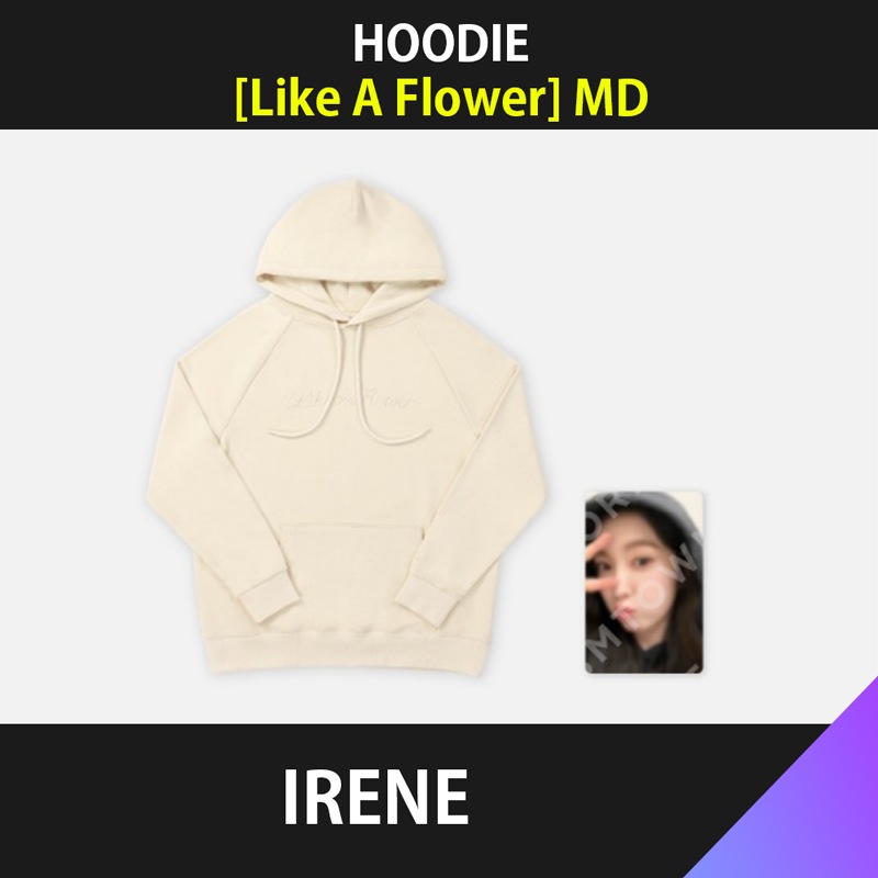 （HOODIE）IRENE [ Like A Flower ] MD
