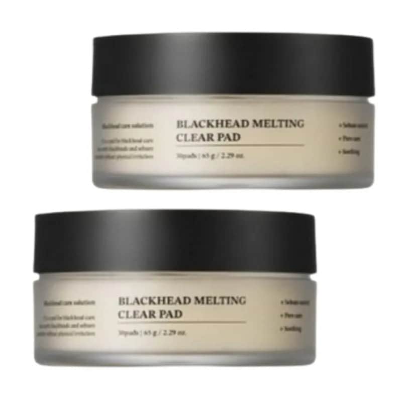[1+1] ブラックヘッドメルティングクリアパッド/30枚