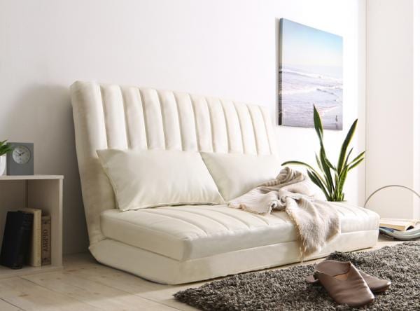 3wayソファ 1台3役 ソファ カウチソファ ベッド 幅120cm セミダブルサイズ 完成品