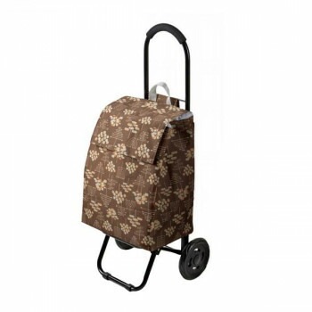 CHARMISS ショッピングカート 北欧柄 15-5018 ダークブラウン