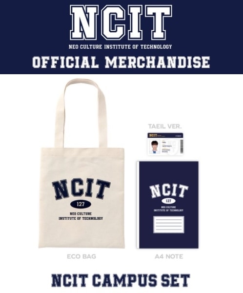 即日発送 / NCIT OFFICIAL MD NCT 127 キャンパスセット