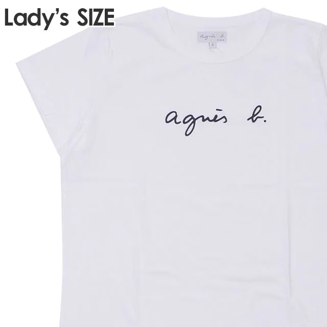 アニエスベー agnes b. TS ロゴ Tシャツ WHITE 200-008525-530