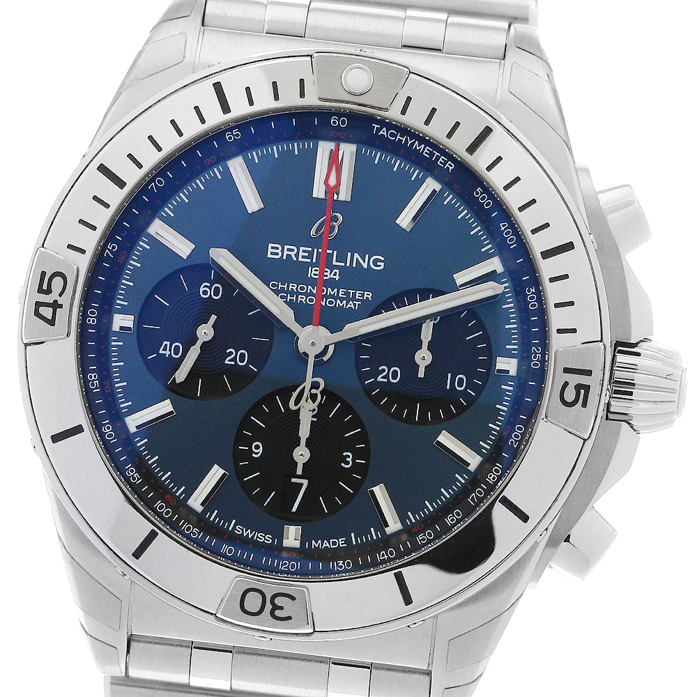 ブライトリング BREITLING AB0134 クロノマット B01 42 自動巻き メンズ 極美品 内箱・保証書付き_893153【中古】