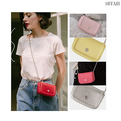 HEEARI Poppy Chain Mini Bag