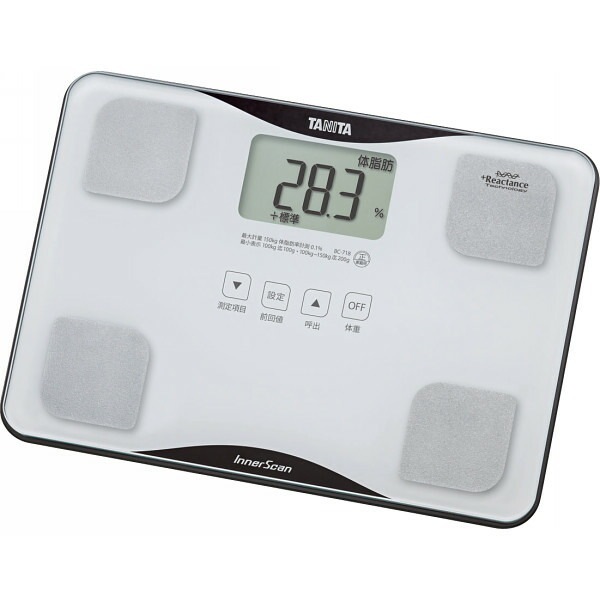 （ギフト）体組成計 インナースキャン ホワイト BC718WH 5,308円