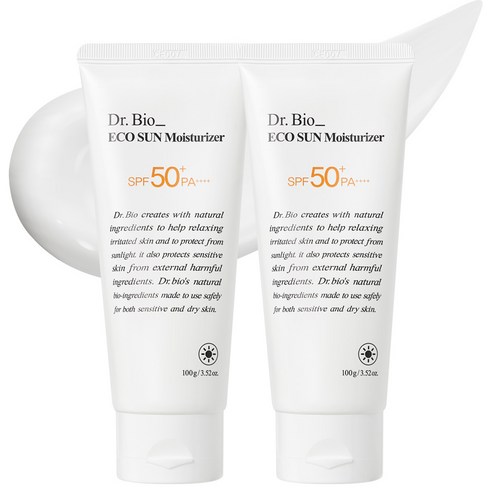 エコサンクリームモイスチャライザー 100ml 2個 保湿効果 自然由来成分