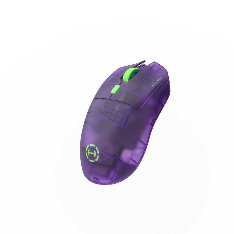 EDIFIRE　ゲーミングマウス G3MPRO HECATE［光学式 /有線/無線(ワイヤレス) /6ボタン /Bluetooth・USB］ クリアパープル　ED-G3MPRO-TPP