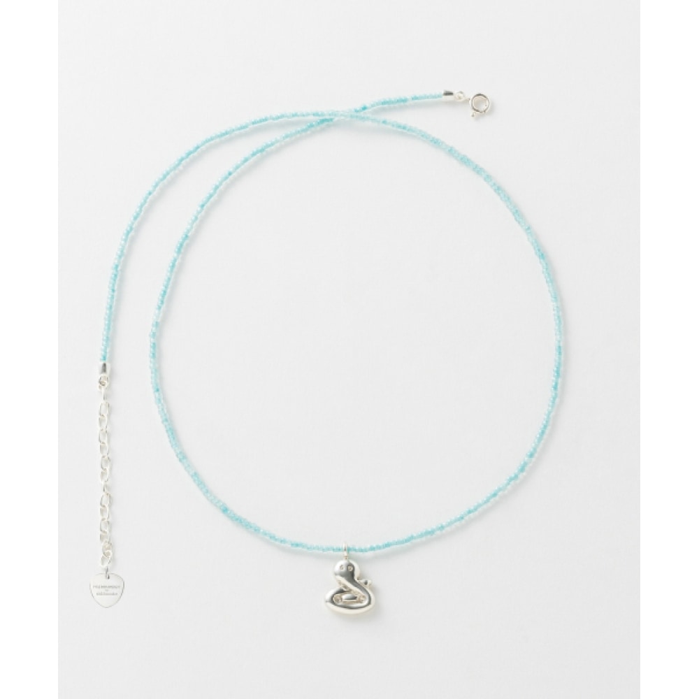 SICKFUMEDOT 12띠쿠키 ネックレス - ブルー＆マリン（54カラー）Medium