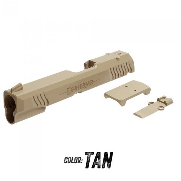 LayLax Carbon8 M45カスタムスライド エインヘリアル TAN 刻印有り