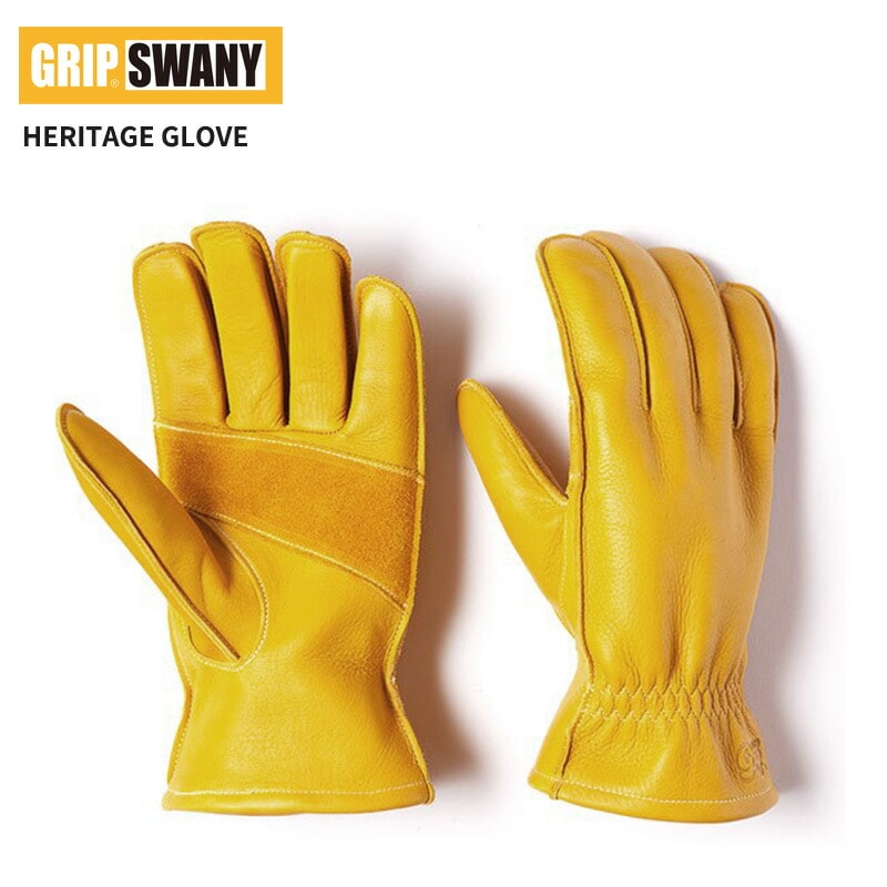 グリップスワニー メンズ 防寒手袋 GRIP SWANY ヘリテージ グローブ HERITAGE GLOVE オリジナルベーシックモデル 作業用 キャンプ 焚火 キャンプ レザー G-1