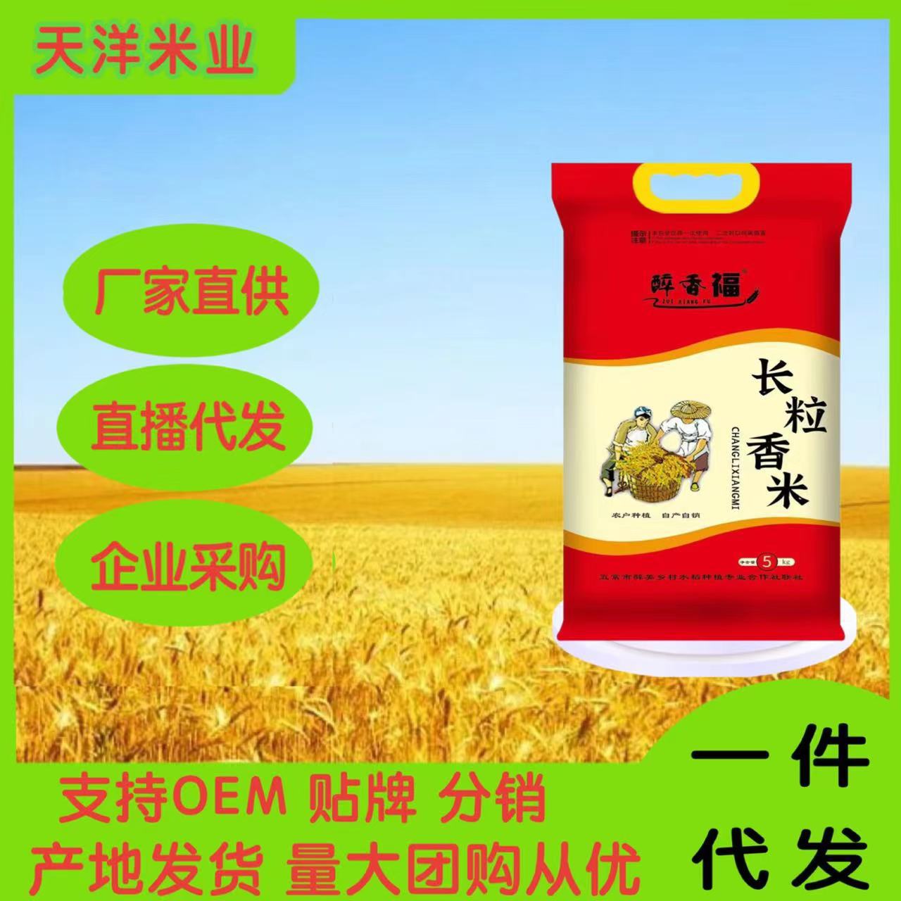 2023年産新米武昌長粒香り米5kg袋詰め東北米卸5kgギフト配送